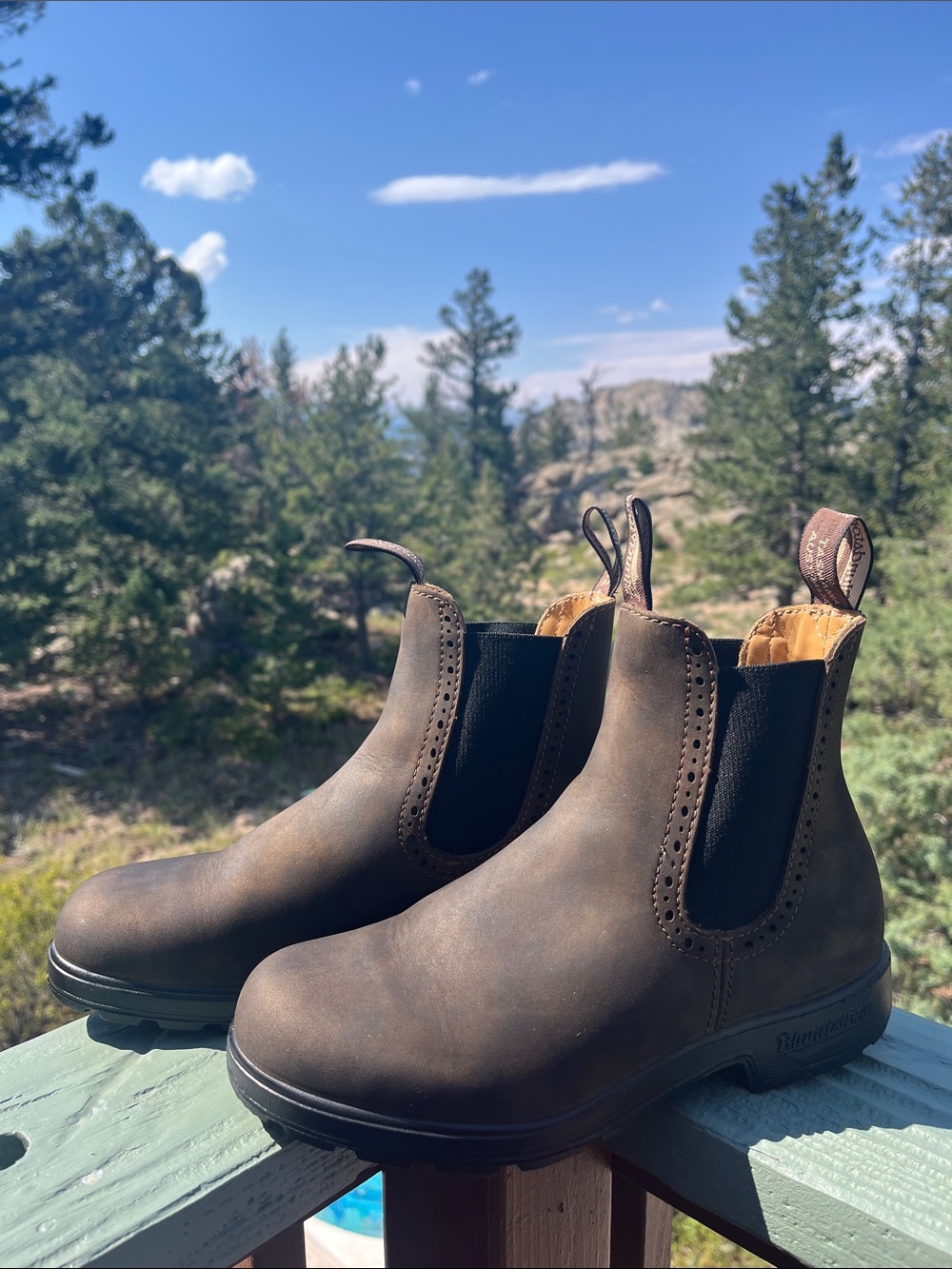 Blundstone Women's Originals #1351 High Top Boots in Rustic Brown AU5.5 USW8.5